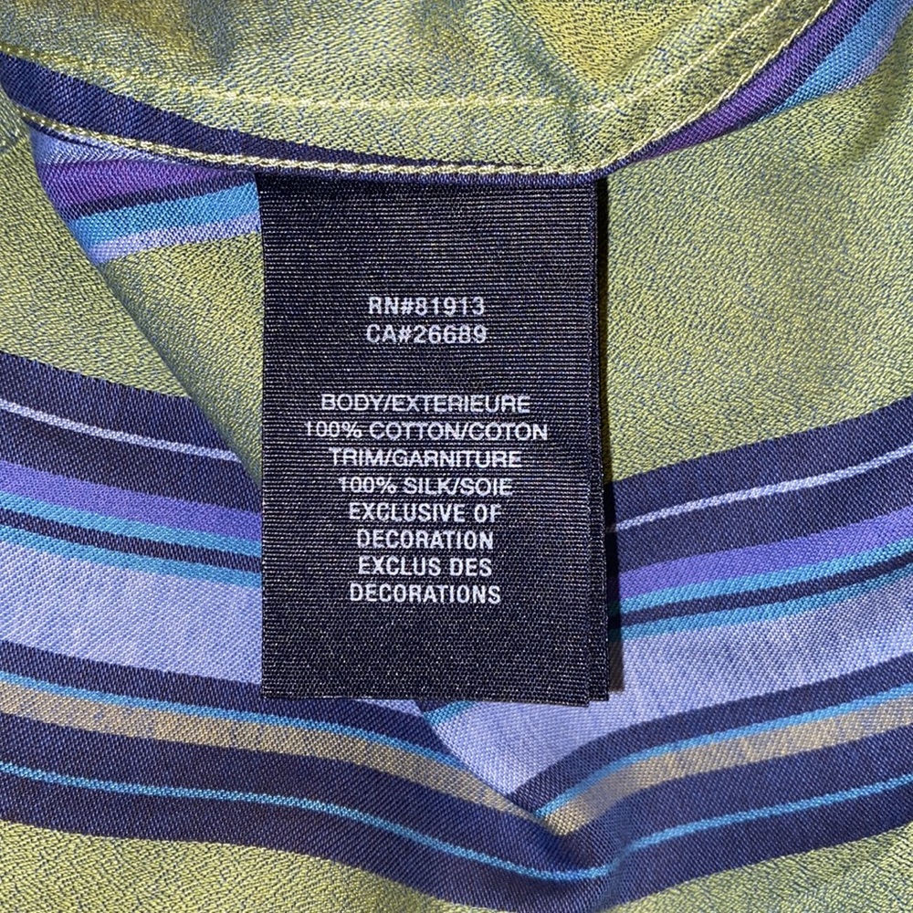 Robert Graham Mens Long Sleeve Button Down Shirt - Picture 9 of 9